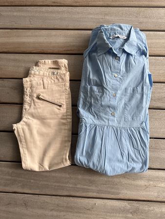 Danen Sommer Hose & Sommer Kleid Zara Gr. 34