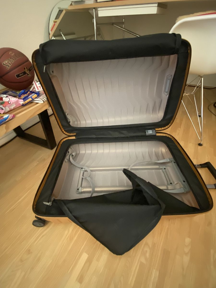 Samsonite Valigie: Samsonite Koffer Proxis 75 cm, 98 Liter,  Farbe gold. – Nuovo (secondo la descrizione) da St. Gallen venduto da Brokka 8