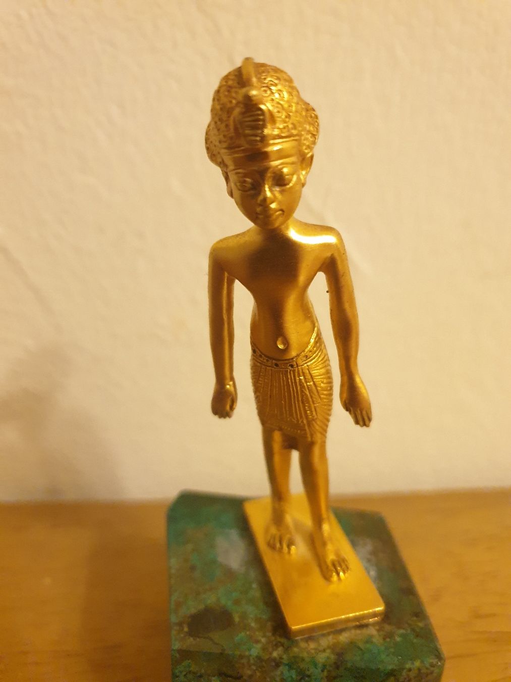 Statuette: vergoldete Statue Tut Ench Amun – Nuovo (secondo la descrizione) da Bad Ragaz venduto da Stonefish55 1