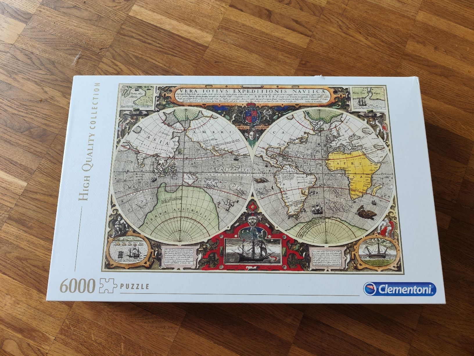Clementoni Puzzle: Clementoni Puzzle 6000 Teile - Weltkarte – Nuovo (secondo la descrizione) da Zürich venduto da sam_c9nd