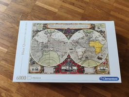 Clementoni Puzzle 6000 Teile - Weltkarte
