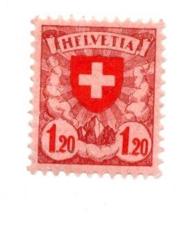 Tutti i francobolli: 27b CH Scudo HFLVEZIA** – Nuovo e nell'imballaggio originale da Breganzona venduto da dede46