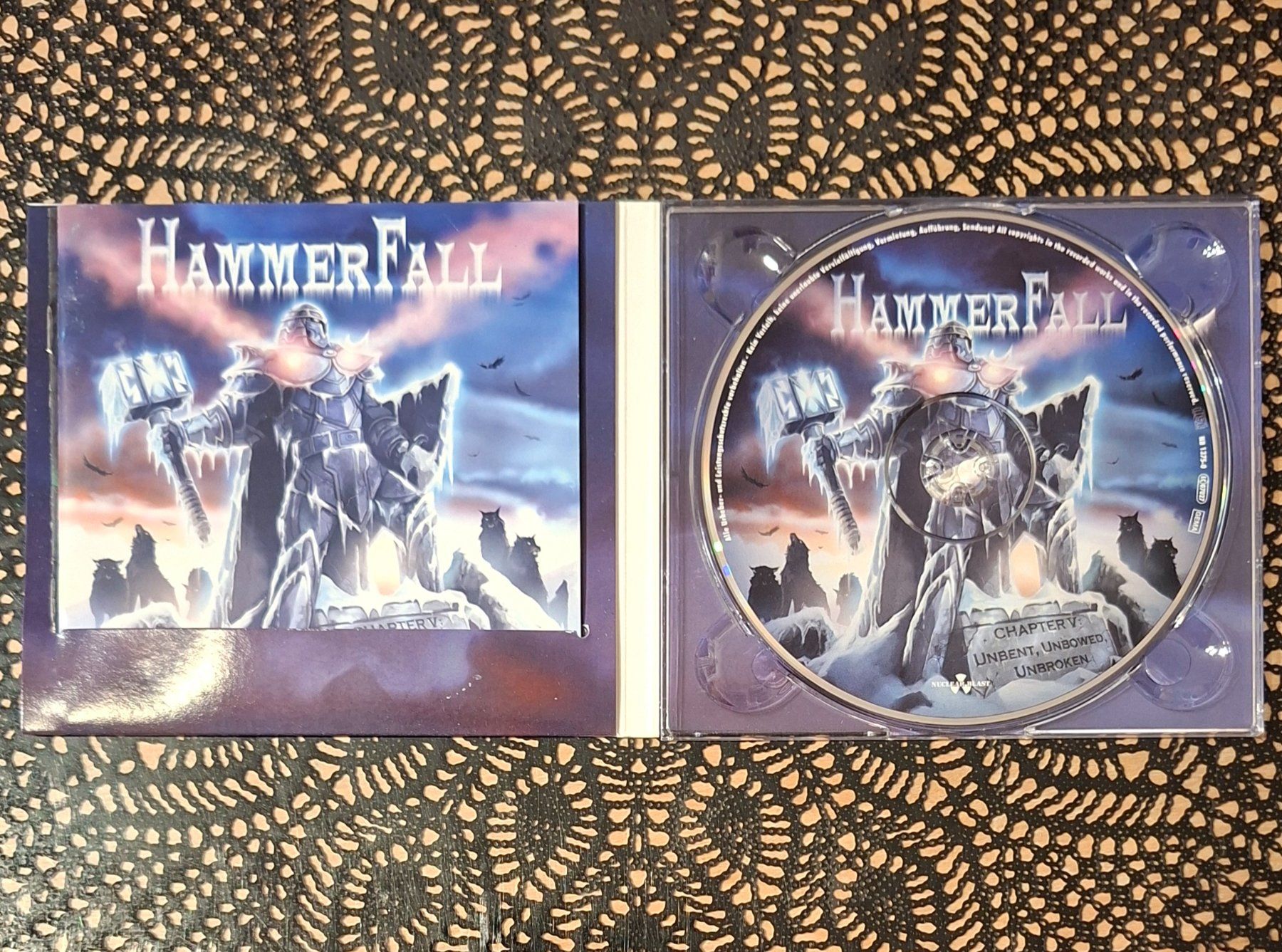 CD: Hammerfall - Unbent Unbowed Unbroken, SWE Power Metal 2004 – Usato da Amriswil venduto da Celini3 2