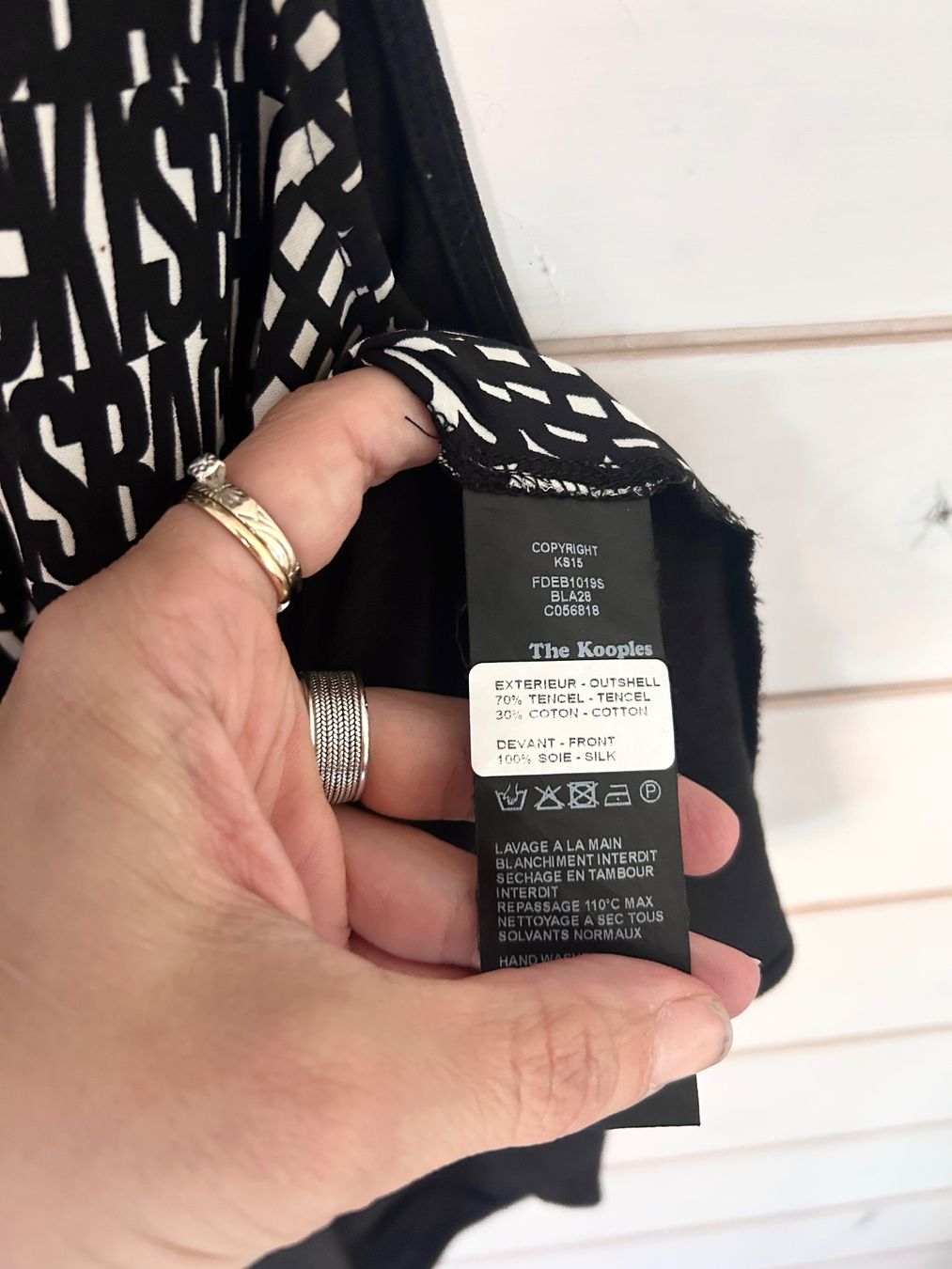 Tops: The Kooples Sport Seidentop - Gr. S – Gebraucht aus Illnau von Monkky 3