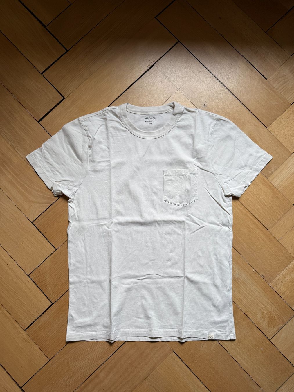 T-shirt: MADEWELL - T-Shirt offweiss S – Usato da Zürich venduto da Diazaio