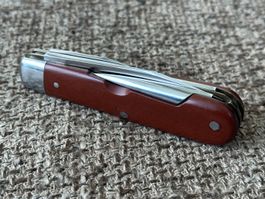Altes Militärmesser WENGER Fiber TOP RAR