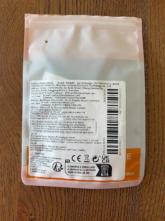 Unità & Adattatore: Adattatore USBC per microfono e cuffie – Nuovo e nell'imballaggio originale da Viganello venduto da Nikilis 1