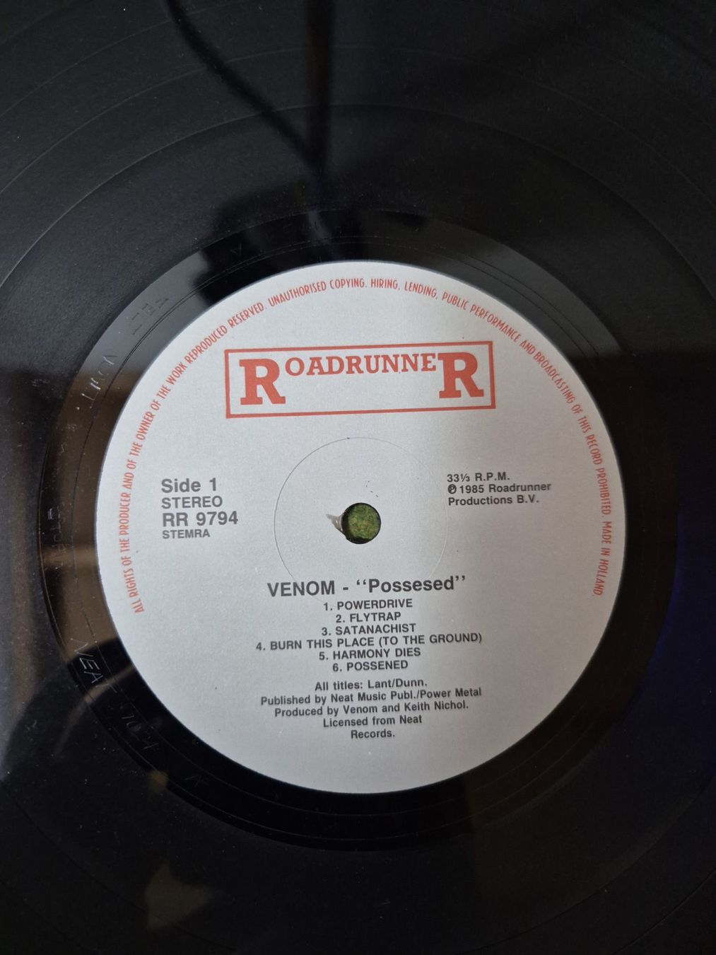 Vinyles: Venom – Possessed – D'occasion à Bogis-Bossey par VNT-GE.ch 8