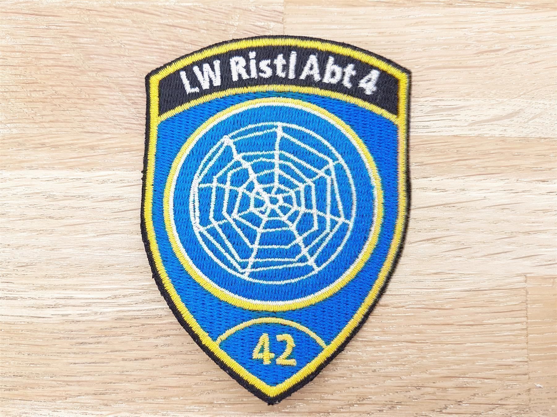 Placchette & Badge: Badge LW Ristl Abt 4 42 blau – Usato da Erlinsbach venduto da S700