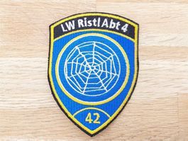 Badge LW Ristl Abt 4 42 blau