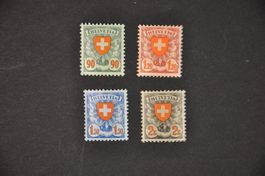 1933-1934 163z-166z postfrisch