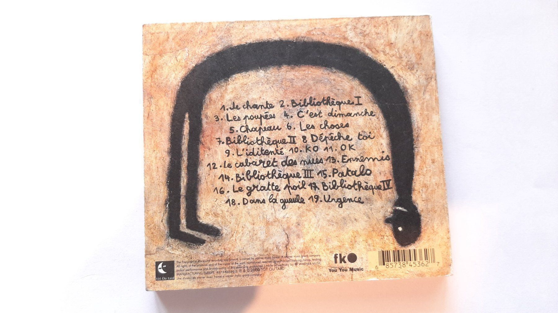 CD: CD- Tetes Raide- gratte poil – Usato da Pully venduto da bro_n52j 1
