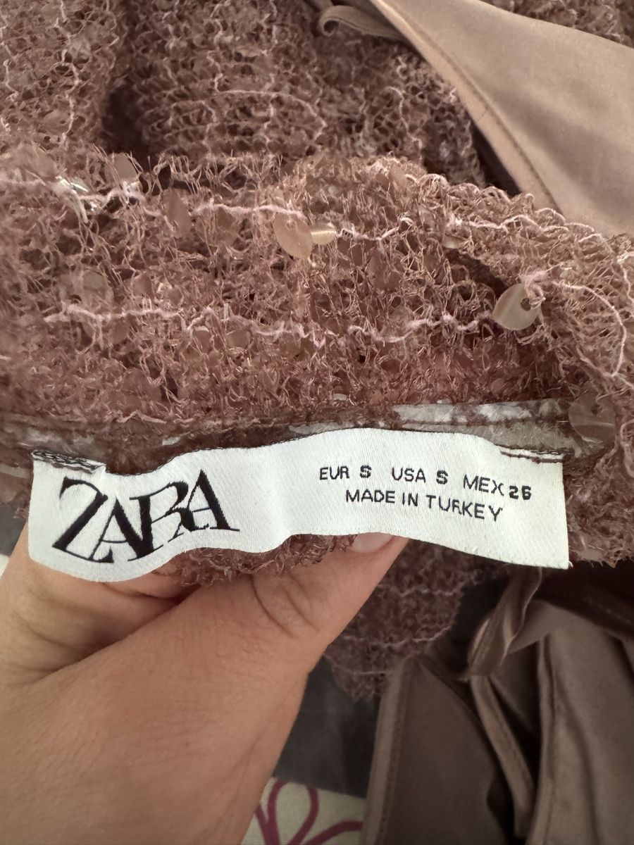 Zara Camicette: Elegantes Glitzertop Gr. S – Nuovo (secondo la descrizione) da Olten venduto da bir_k96n 5