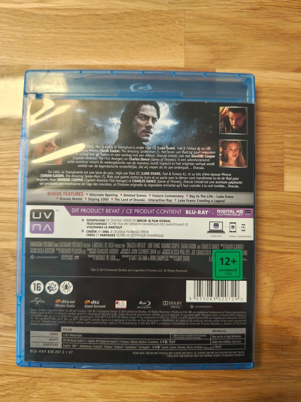 Tutti i DVDs: Dracula Untold - Blu-ray – Usato da Sugnens venduto da teu.89 1