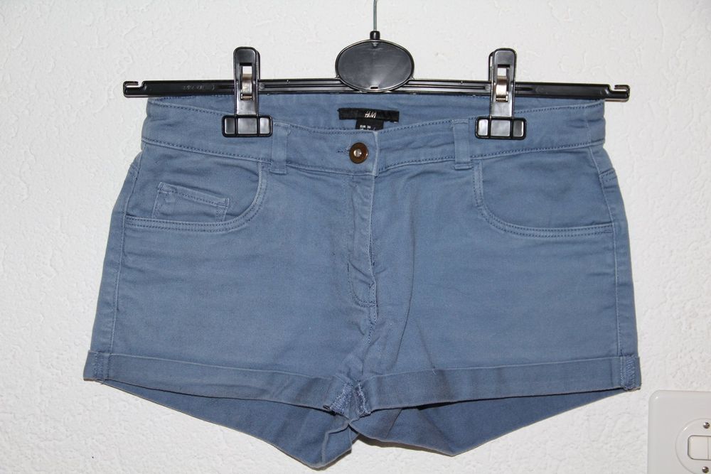 Short Bermuda Femme Talbots – Bleu Clair – Taille 16 (États-Unis)