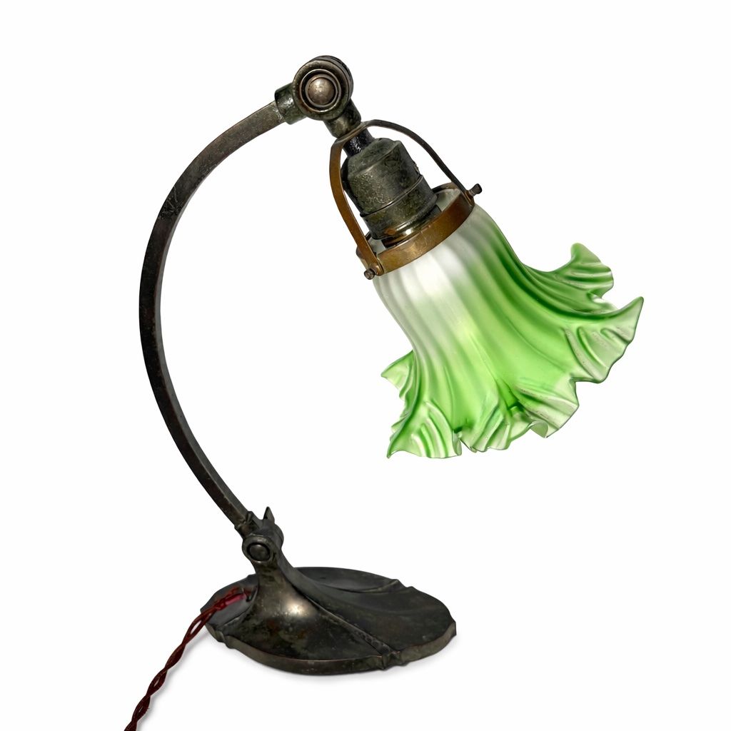 Lampade: Jugendstil Tischlampe – Usato da Wildberg venduto da Melramos04