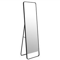 Gonser Standspiegel 48 x 160 cm schwarz