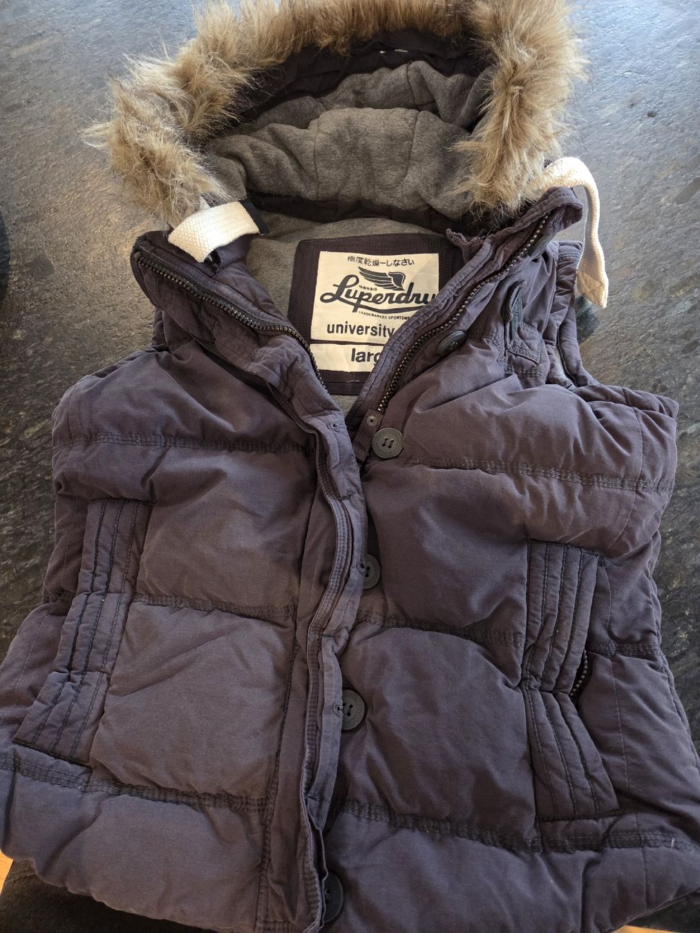 Gilets & Westen: Superdry Gilet – Gebraucht aus Chesieres von and_77ww