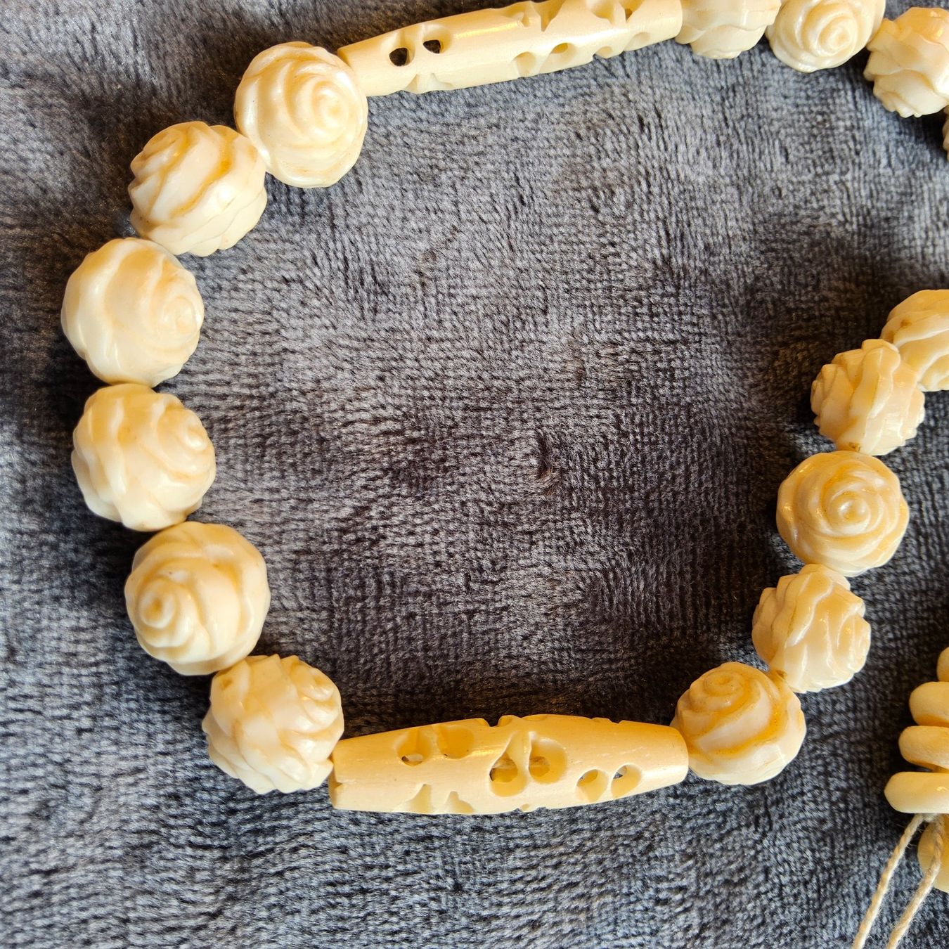 Catenine: Vintage Kunstoff Collier Halskette – Usato da Zürich venduto da helsan 5