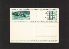 FDC Bundesfeierkarte Nr. 53 h , 1.Vlll.1931