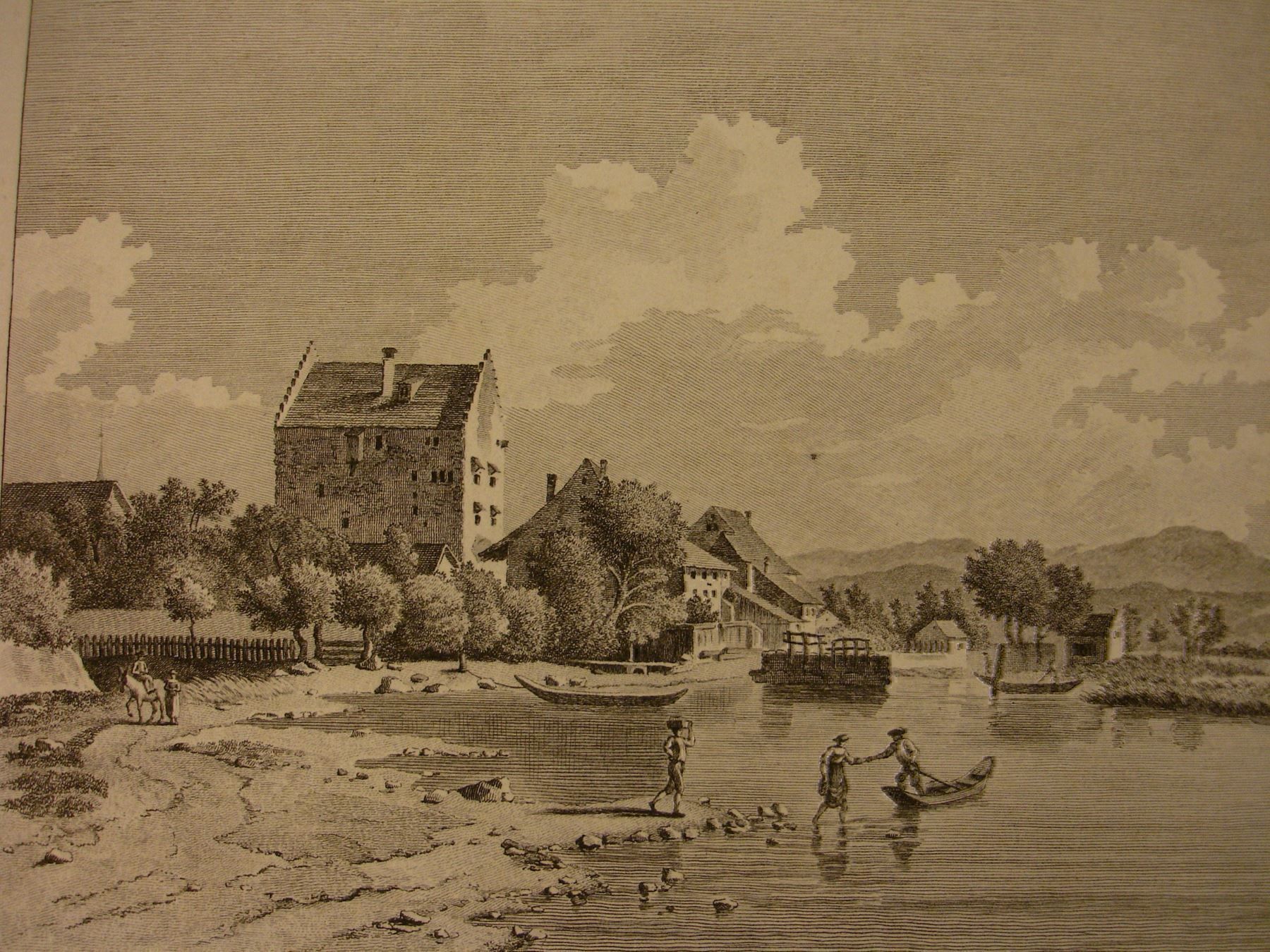 Dipinti: GREIFENSEE, KUPFERSTICH 1788 – Antico da Grüningen venduto da Kartensammler 2