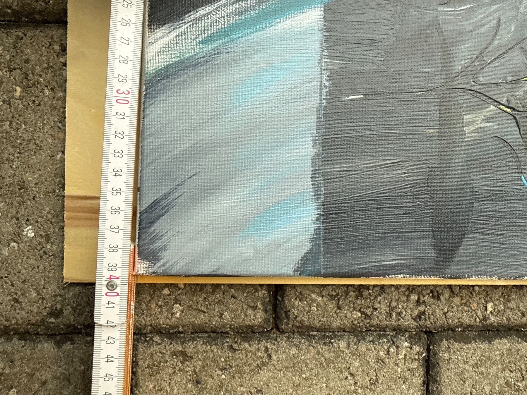 Dipinti: Acrylbild Gemälde 40x50cm – Usato da Hägendorf venduto da ram_qjv8 1