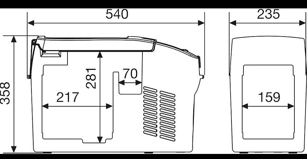 Dometic Frigoriferi & Refrigeratori: Dometic CF11 Kompressor Kühlbox – Usato da Urdorf venduto da Pukao 4