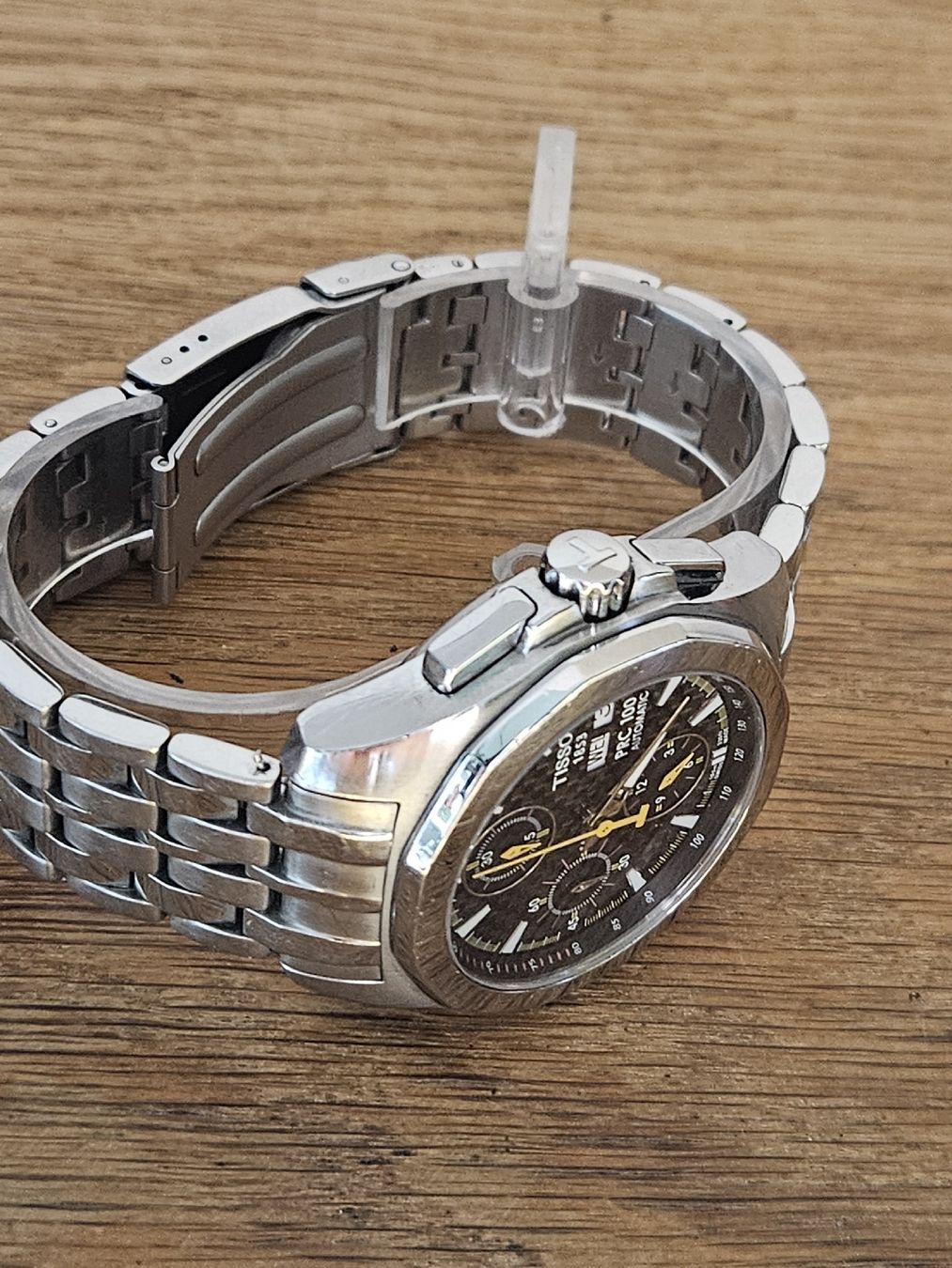 Tissot Orologi: Tissot PR100 Automatic Herrenuhr Chronograph 40mm  – Usato da Flamatt venduto da pie_f9zm 7