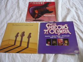 3x 12" Schallplatten - The Shadows - Top Sammlung