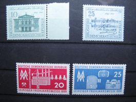 DDR 1959 Mendelssohn / Frühjahresmesse **