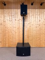 Aktives PA-System mit 10'' Subwoover und passendem Top