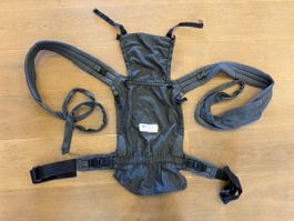 Storchenwiege Babytrage Graphit