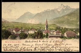AK Bex, Panorama avec Dent du Midi