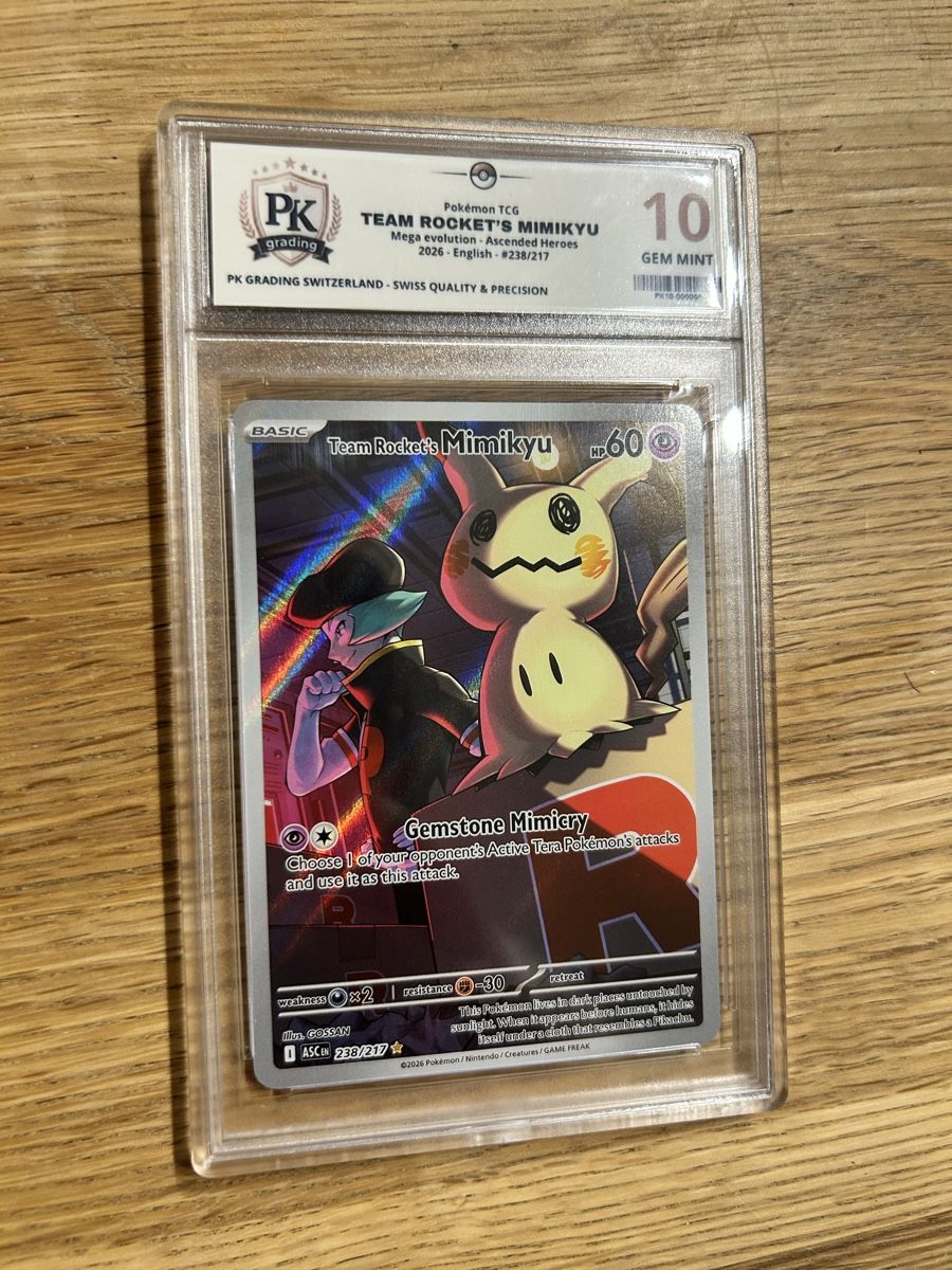 Cartoline: Team rocket’s mimikyu 10 ENG – Nuovo (secondo la descrizione) da Vevey venduto da Poke_1800