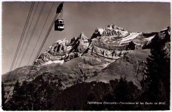Ansichtskarten: Champéry – Gebraucht aus Binningen von Mountainrider