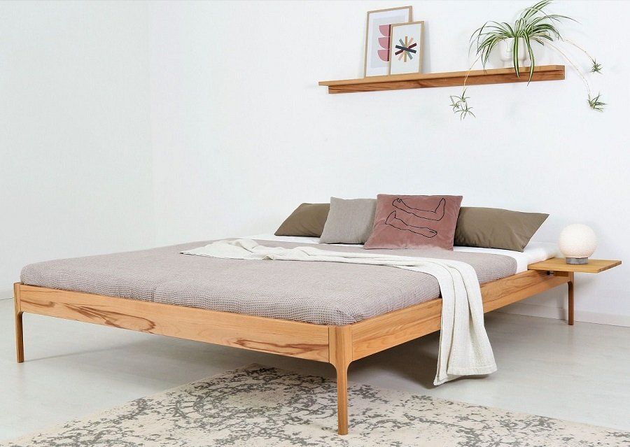 Letti: Bett Noa Liege Massivholz – Nuovo (secondo la descrizione) da Hagendorn venduto da Wood-Dream