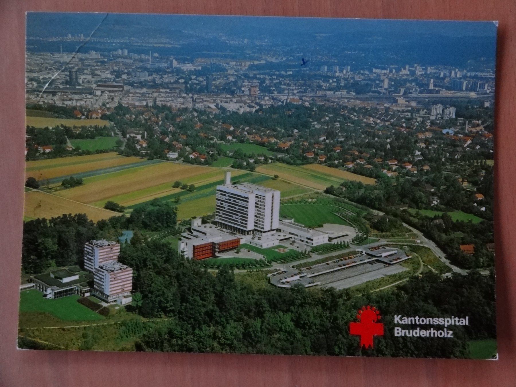 Cartoline postali: Bruderholz - Kantonspital - 1984 – Usato da St Léonard venduto da Riglin