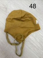 Wolle Seide Mütze Grösse 48