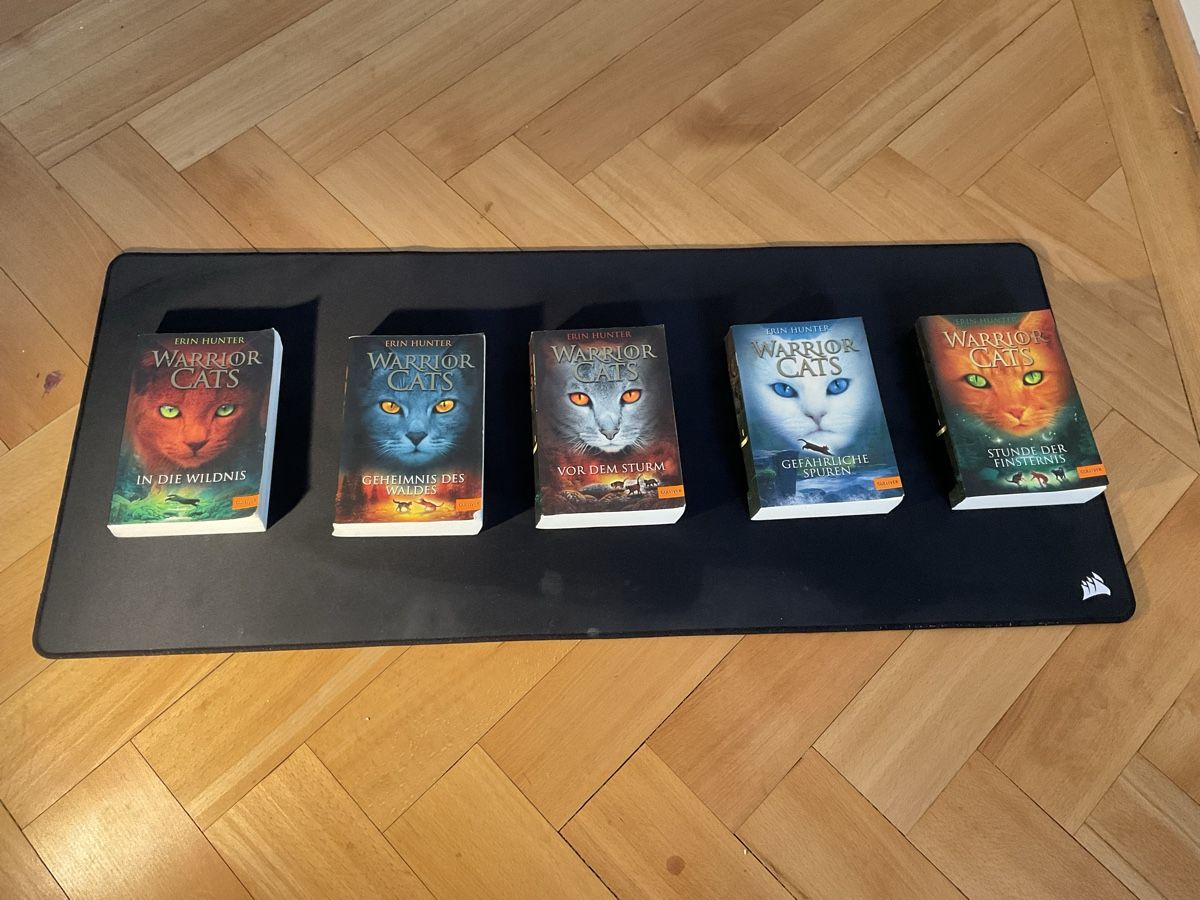 Libri: Warrior Cats - Bänder 1, 3, 4, 5, 6 – Usato da Zürich venduto da jer_szj9