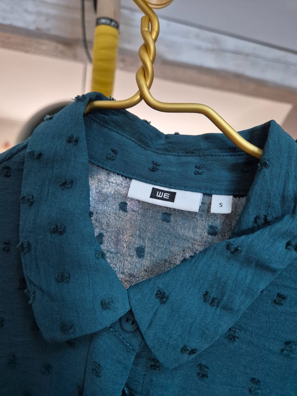 We Camicette: WE teal shirt size S – Usato da Zürich venduto da monadiederich 2