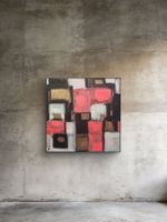 Originales abstraktes Bild 90x90cm