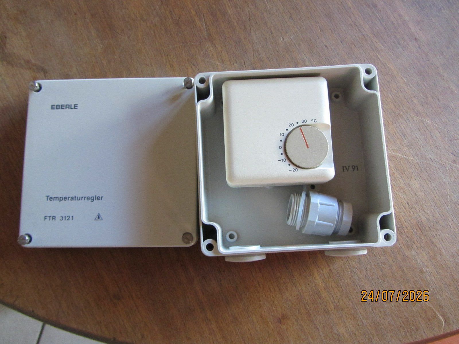 Interruttori: Feuchtraum Thermostat Eberle FTR 3121 – Nuovo e nell'imballaggio originale da Boll venduto da Huweli 1