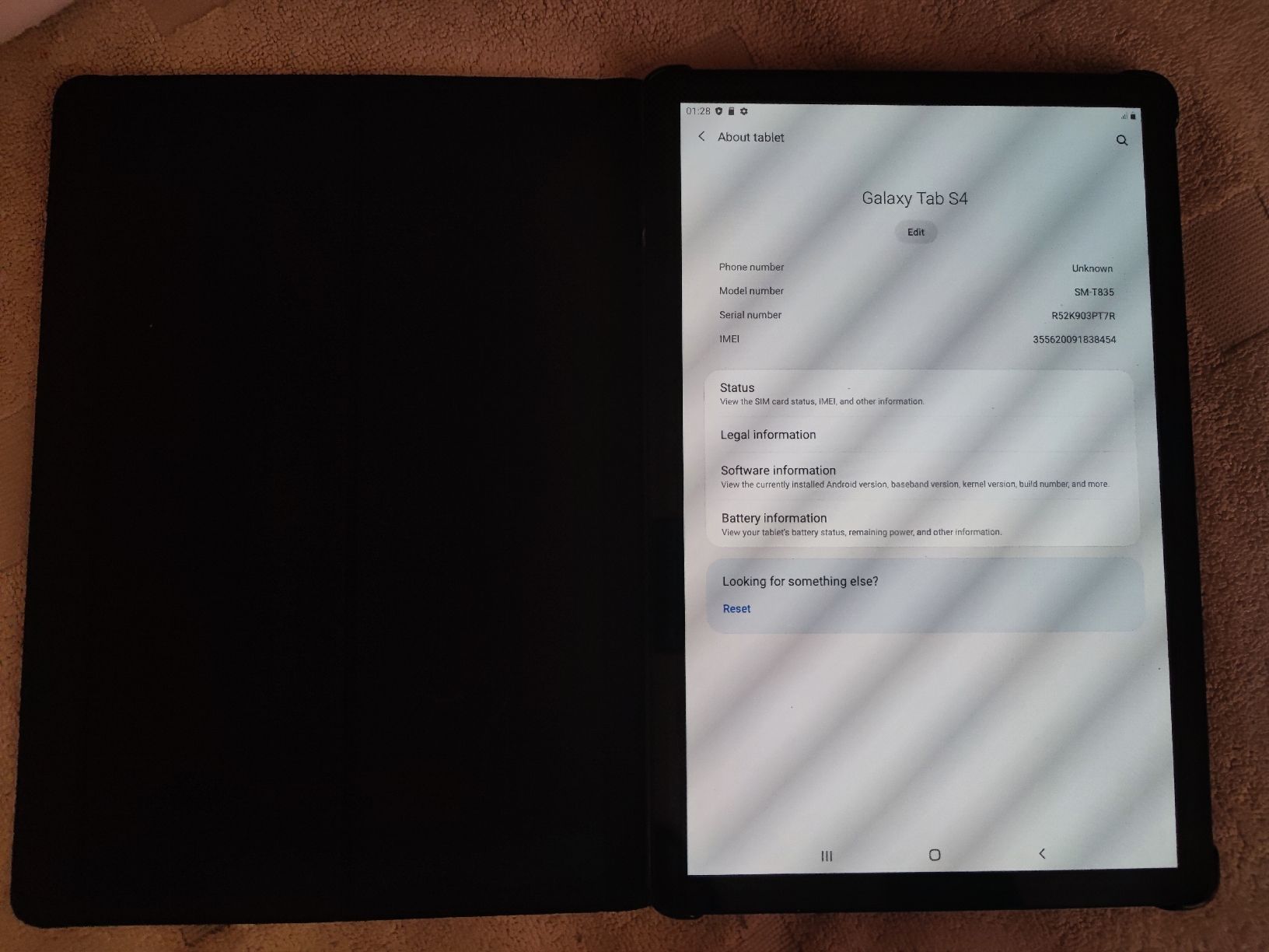 Samsung Tablet PC: Samsung Tab S4 LTE 4\64gb LTE – Usato da Meggen venduto da Malecifent