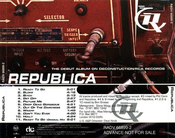 CDs: Republica: Republica CD – Neu (gemäss Beschreibung) aus Steinhausen von Vilivinili 1