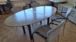 Designertisch Schweizer Traditionsunternehmen Oberle & Hauss