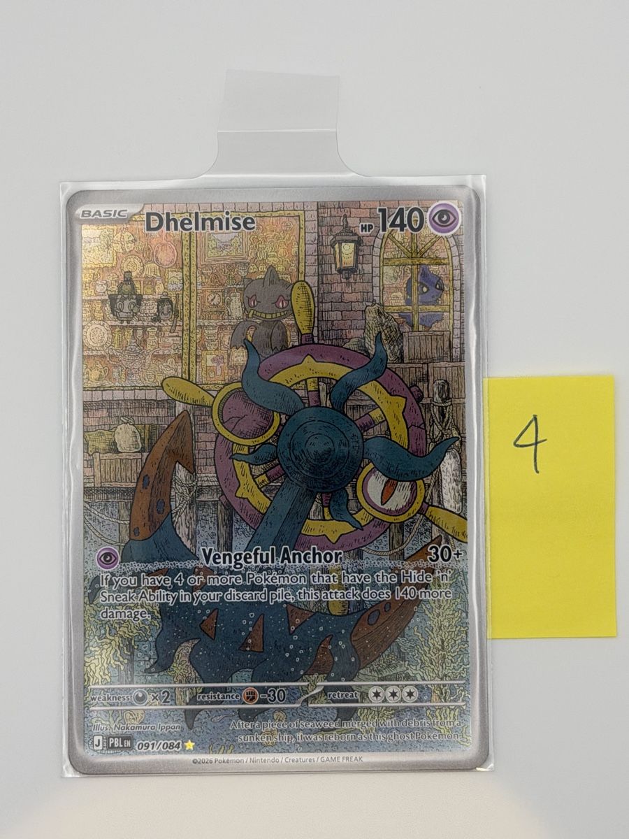 Pokémon Carte collezionabili: Pokémon Dhelmise 091/084 – Nuovo (secondo la descrizione) da Uster venduto da CDM96