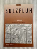Landeskarte der Schweiz 1:25000 – SULZFLUH – 2005