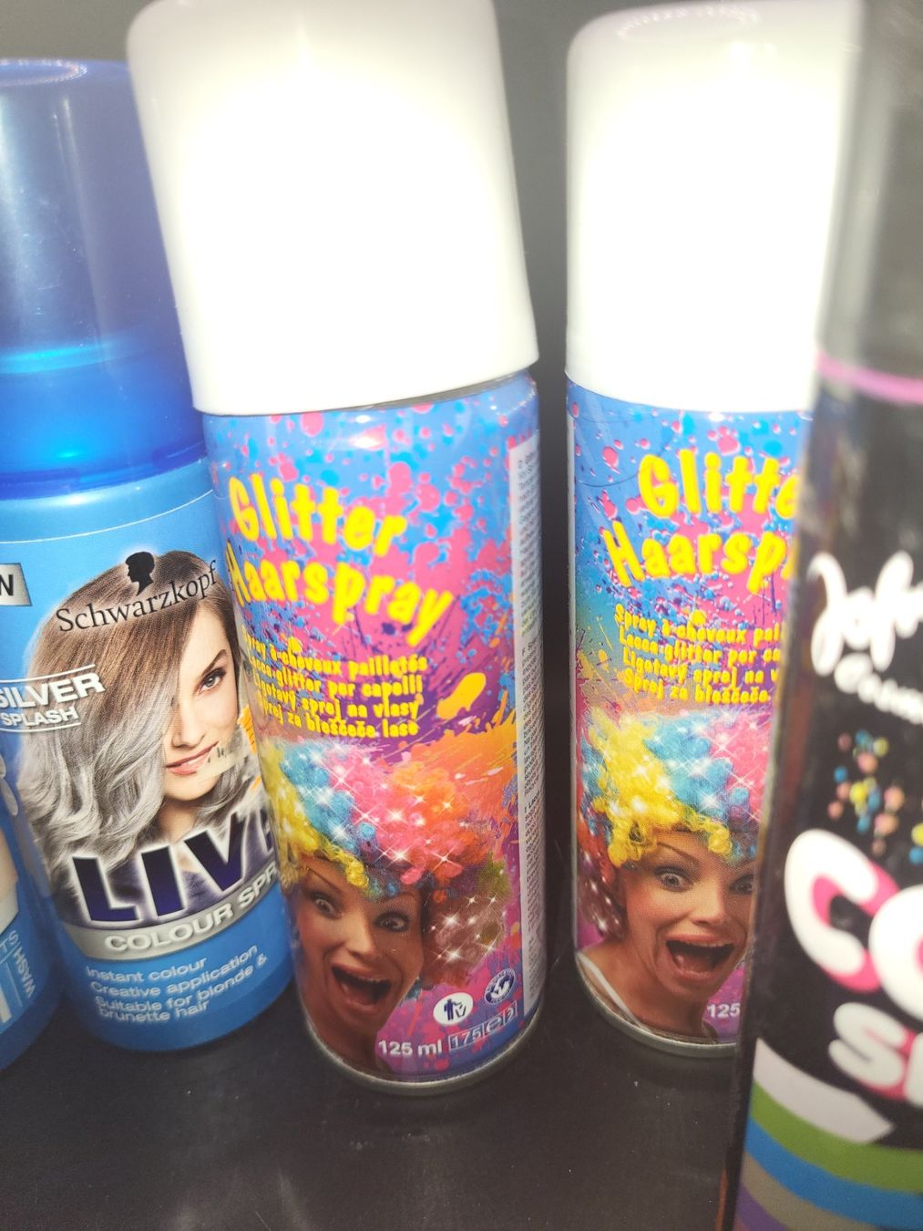 Tinte: 9 x Haarfarben Spray und Kalk – Usato da Guggisberg venduto da Aegertenlehn 3