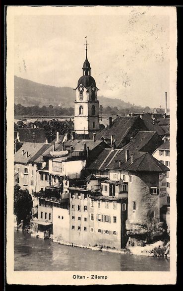 Cartoline postali: AK Olten, Zilemp – Usato da Berlin venduto da bartko-reher