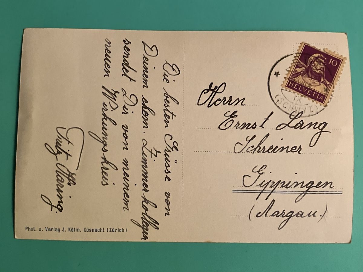 Cartes postales: Alte Ansichtskarte Egg bei Einsiedeln  – D'occasion à Bauma par Baumer71 1